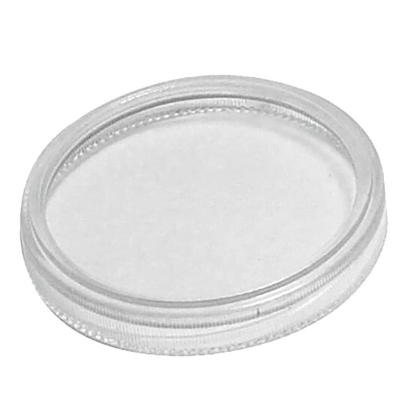 Gentec REPLACEMENT PLASTIC LENS, Gauge Cover, 1-1/2in. Plastic, Snap-In GX15 - main